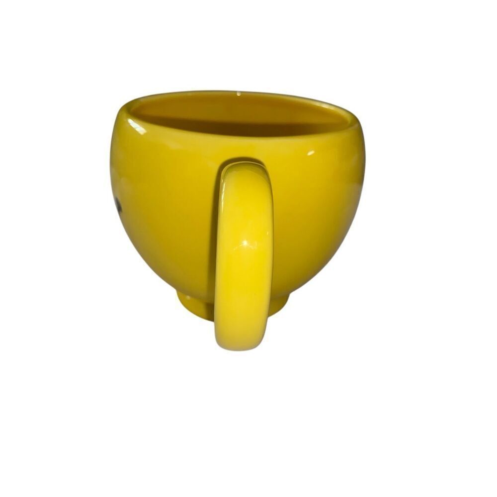 Smiley Face Mug Planter Soup Cup Ice Cream Bowl Dishes Home Decor Desk - Picture 4 of 9